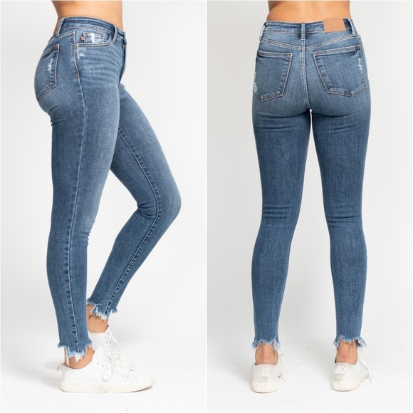 Street Chic High Waist Skinny Jeans - Picture 2 of 16